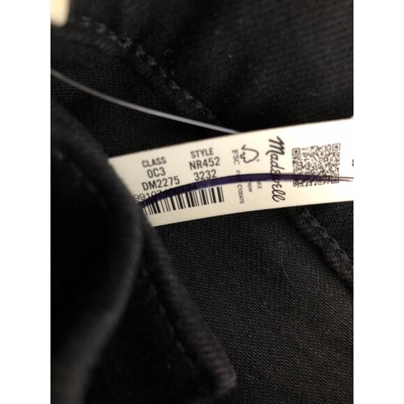 Madewell Relaxed Taper Jeans Stretch Flex Denim Dark Wash Black NWT 32 x 32 - Picture 7 of 9